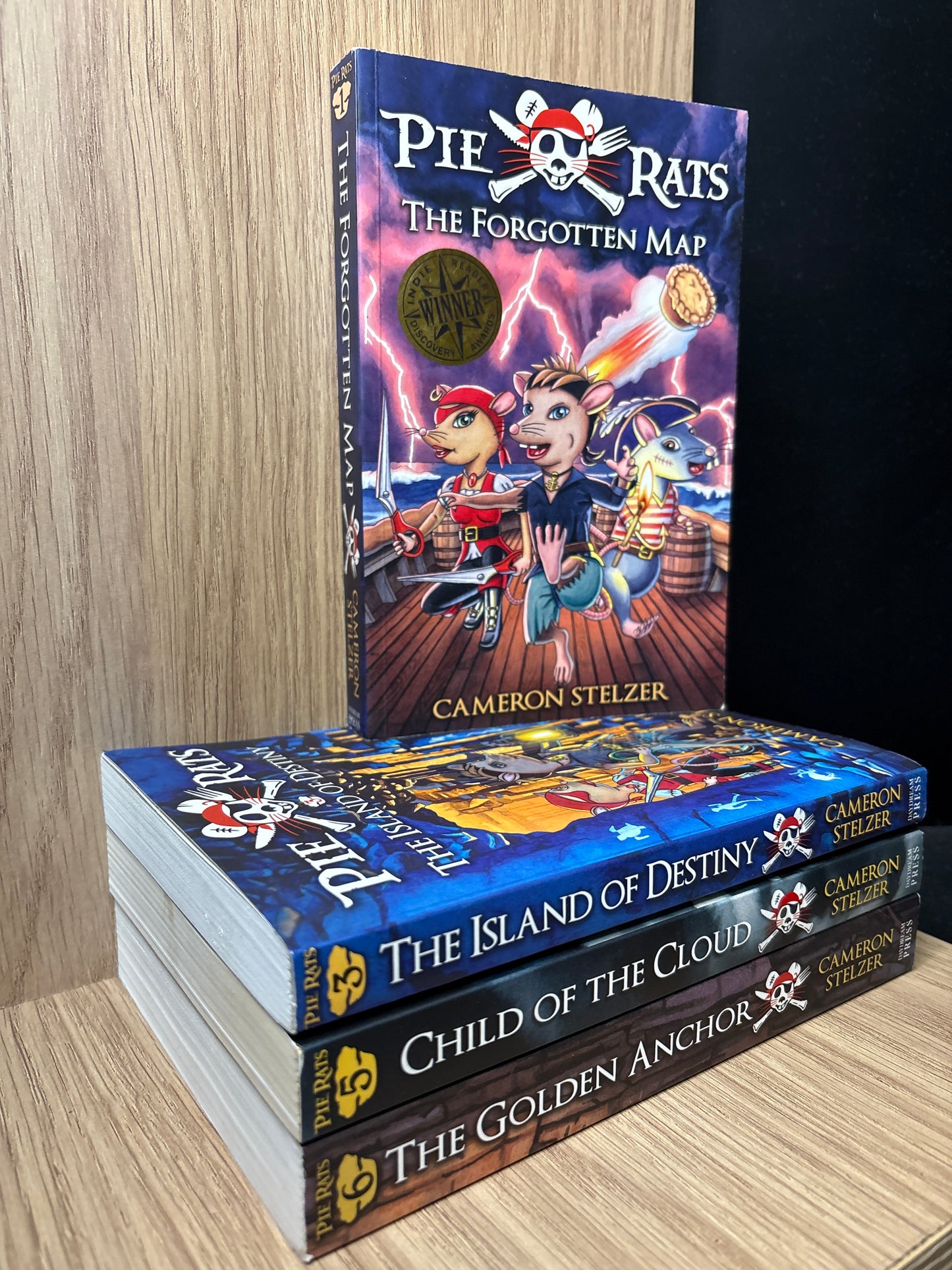 STELZER, Cameron 'Pie Rats' Series Assorted Titles Bundle of 4 (Min. good series)