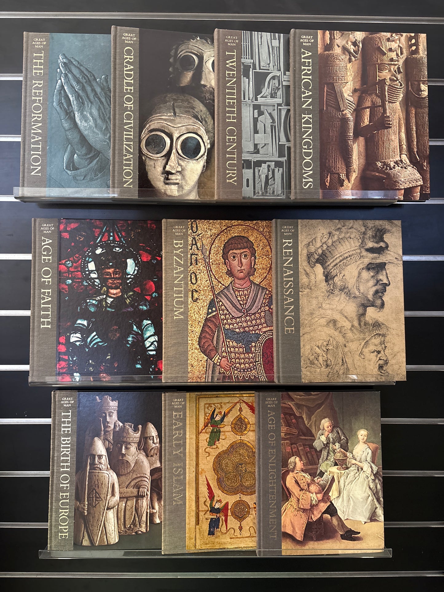 TIMELIFE - GREAT AGES OF MAN - Bundle of 10 Titles (min. fair condition)