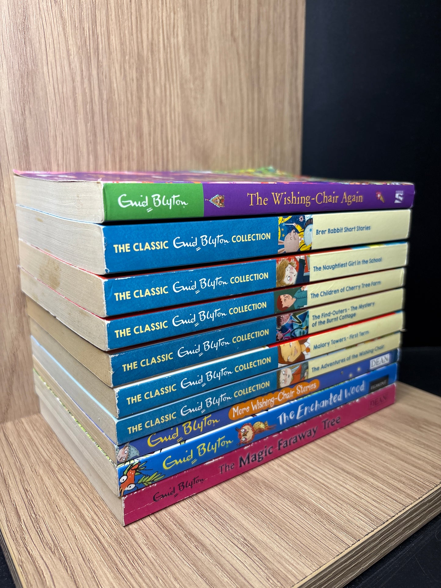 BLYTON, Enid Assorted Classic Titles Bundle of 10 (Min. Fair condition)