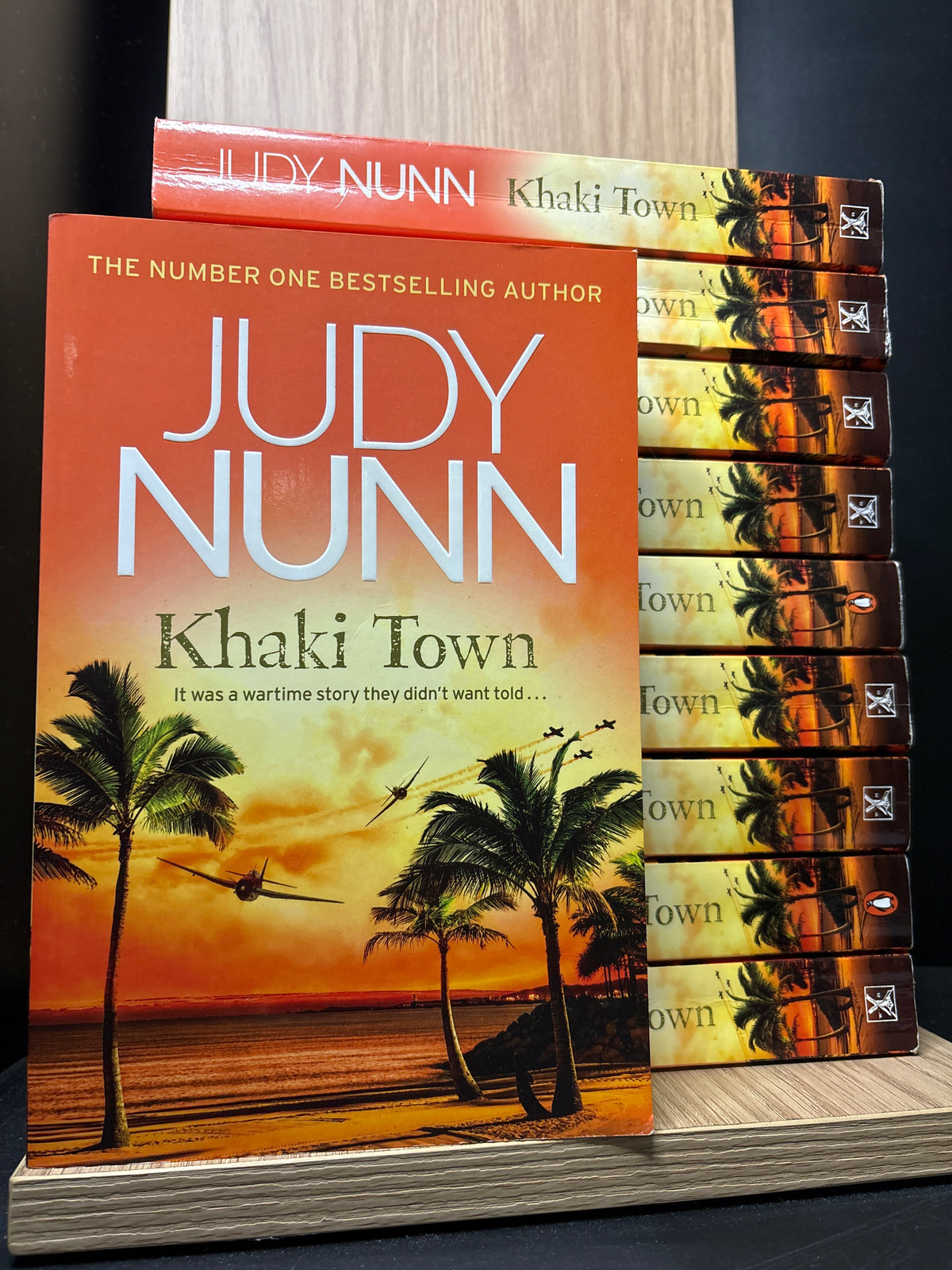 Book Club 10 Pack: NUNN, Judy 'Khaki Town' Paperback Large Copies (Min. fair condition)