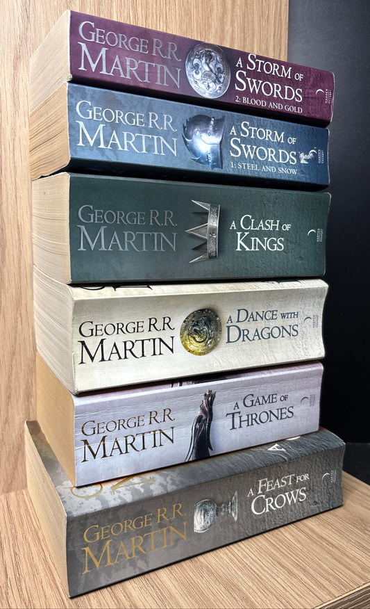 MARTIN, George R.R 'A Song of Ice & Fire' COMPLETE Series Bundle of 7 (Min. fair condition)