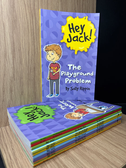 RIPPIN, Sally 'Hey Jack!' Series - Assorted Titles Bundle of 10 Titles (Min. good condition)