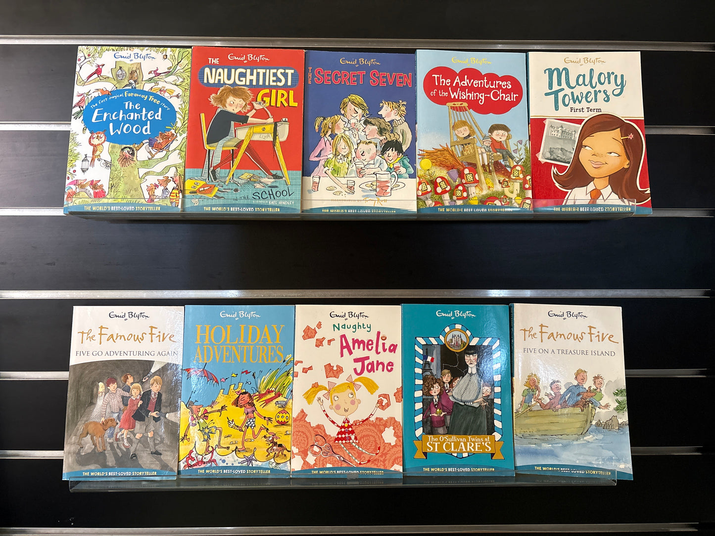 BLYTON, Enid - Bundle of 10 - Assorted Titles (Min. fair condition)