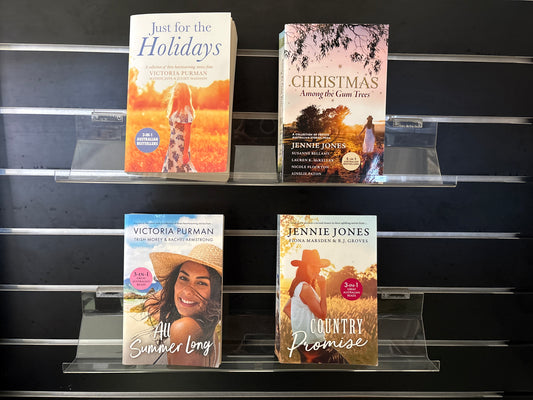 SELECTED COLLECTIONS - Bundle of 4 - Assorted 3-in-1 Standalone Australian Fiction Titles (Min. very good condition)