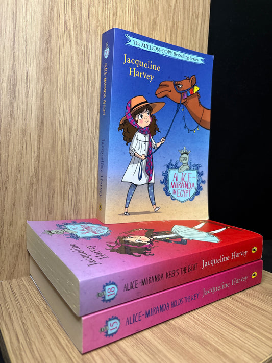 HARVEY, Jacqueline 'Alice-Miranda' Series Bundle of 3 (Min. good condition)