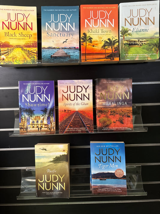 NUNN, Judy - Bundle of 9 - Assorted Standalone Titles (Min. fair condition)