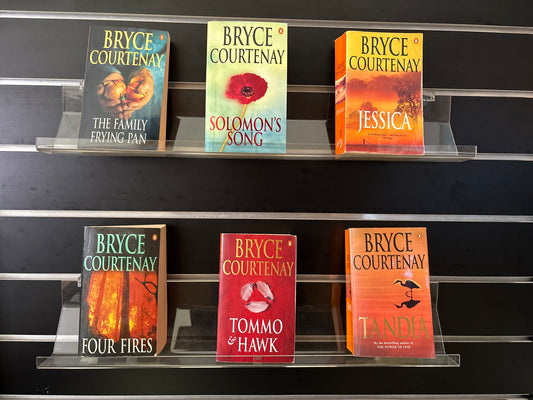 COURTNEY, Bryce - Bundle of 6 - Assorted Standalone Titles (Min. fair condition)