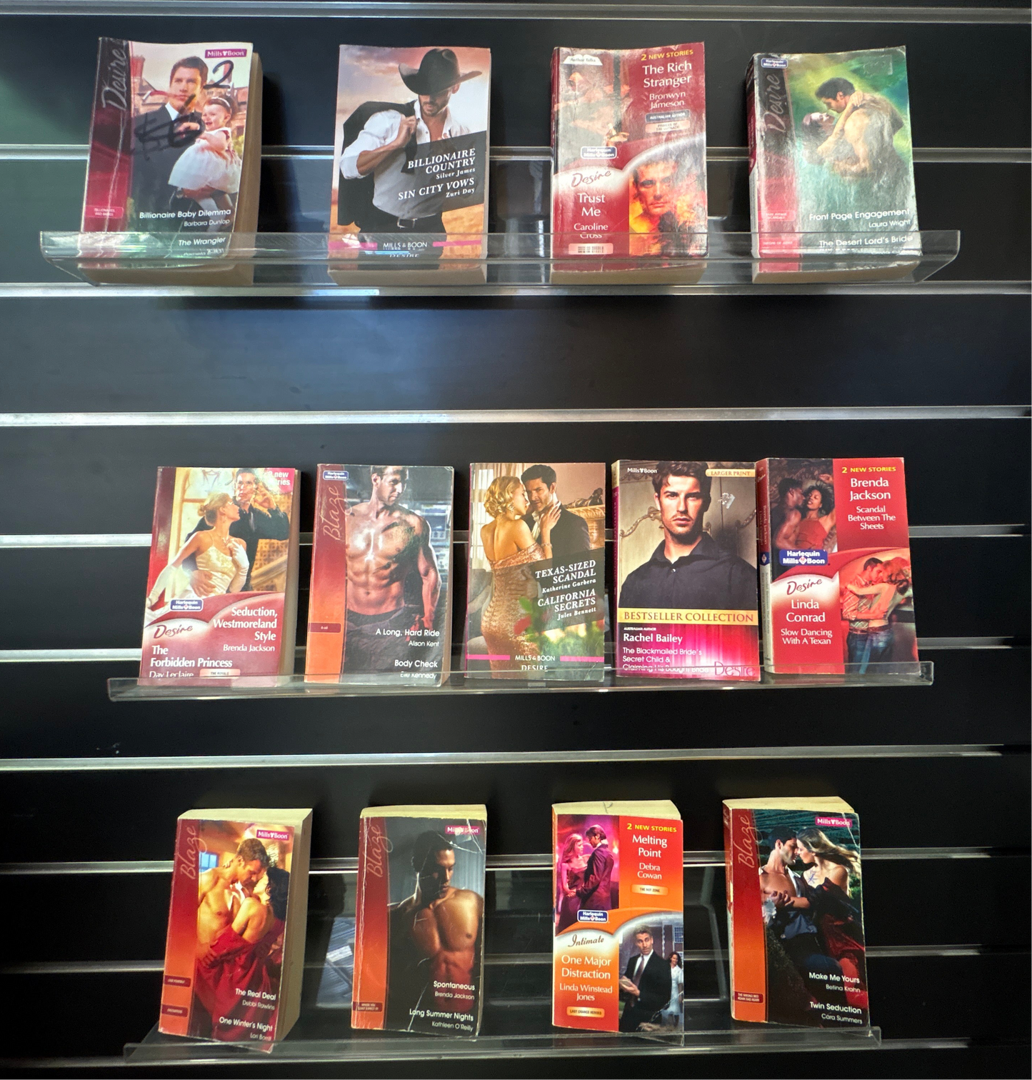 MILLS & BOON - Bundle of 13 - Two titles in one book - Assorted series (Min. condition fair)