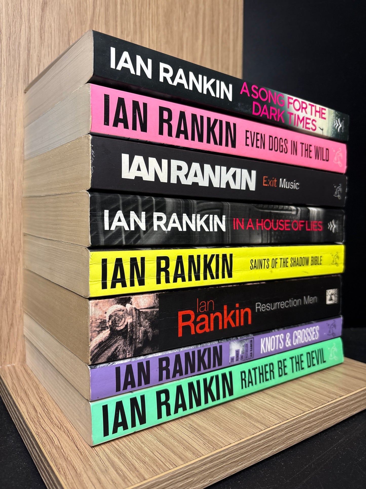 RANKIN, Ian 'John Rebus' Assorted Titles Bundle of 8 (Min. fair condition)