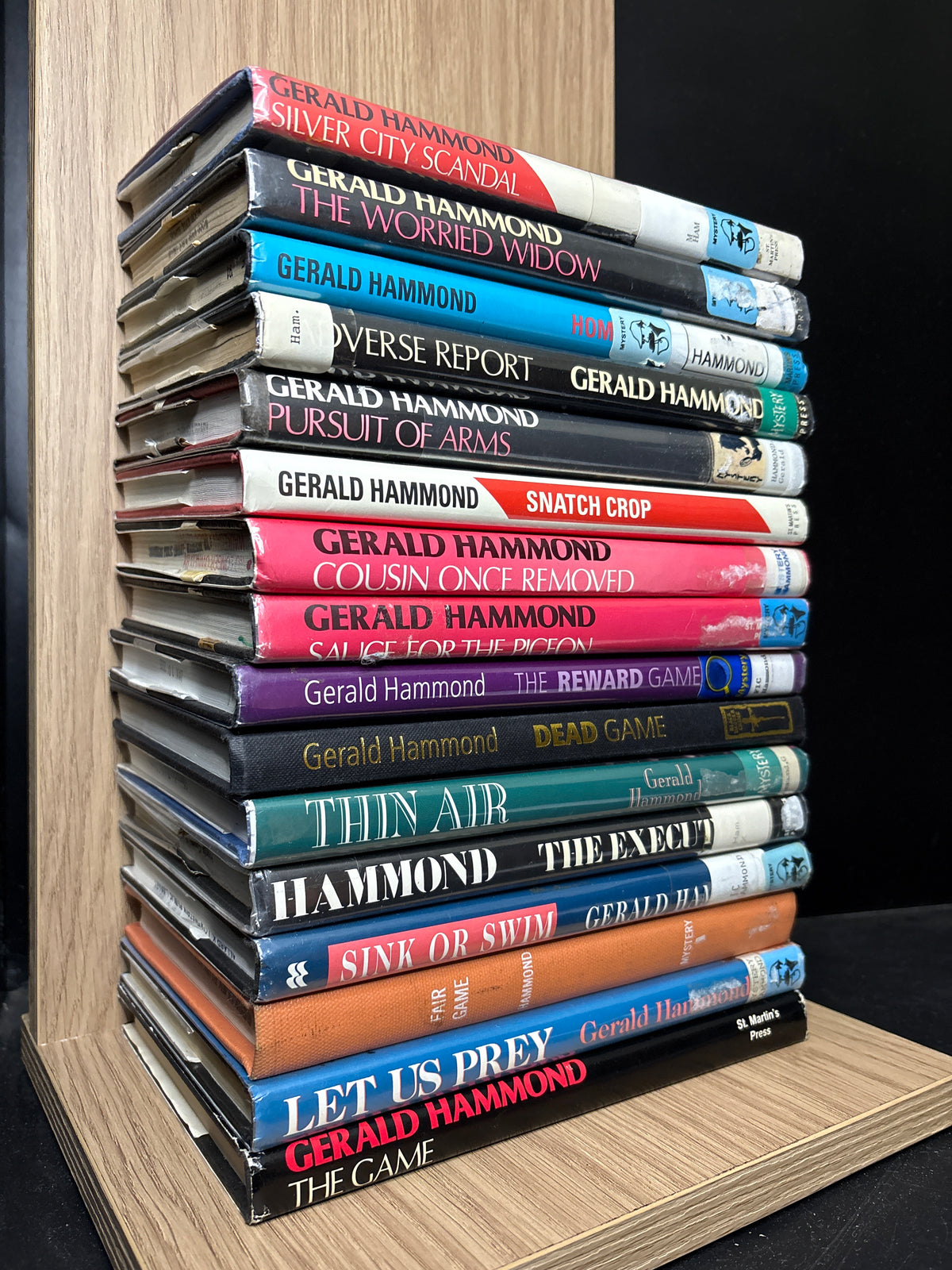 HAMMOND, Gerald Assorted Standalone Titles Bundle of 16 (Min. fair condition)
