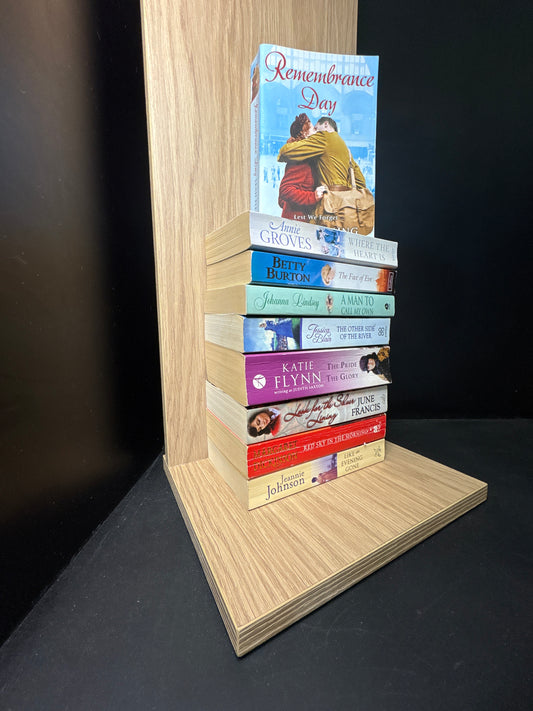 SELECTED Hist Rom Titles - Bundle of 9 - Assorted Authors (Min. fair condition)