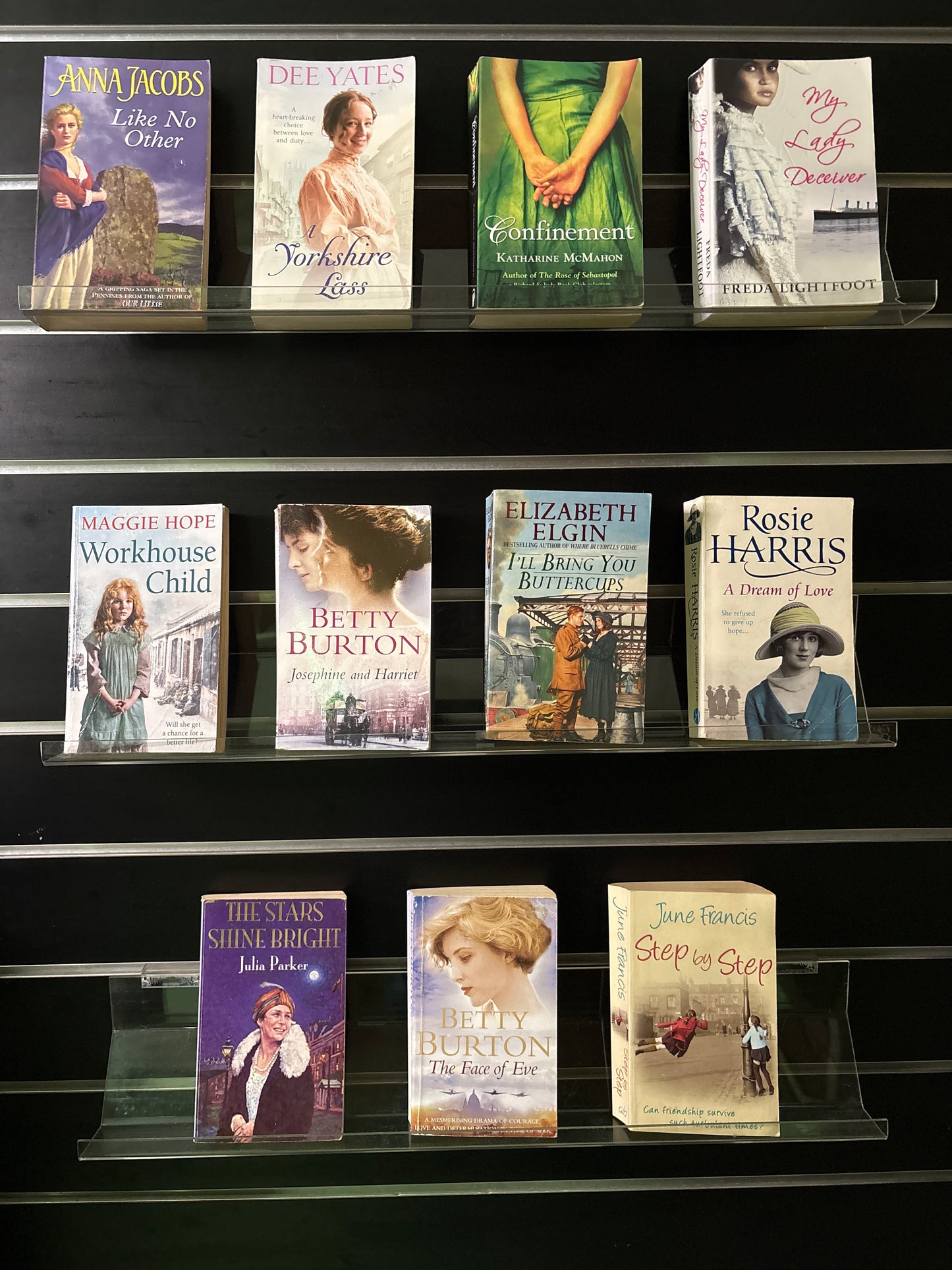 SELECTED Hist Romance Titles - Bundle of 11 - Assorted Authors (Min. fair condition)
