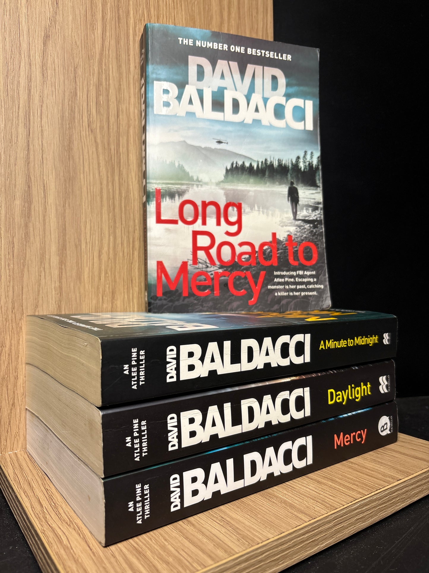 BALDACCI, David 'Atlee Pine' Complete Series #1-4 Bundle of 4 (Min. fair condition)