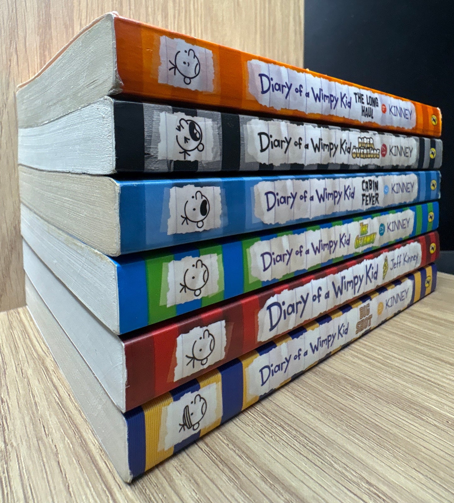 KINNEY, Jeff 'Diary of a Wimpy Kid' Series Bundle of 6 Assorted Titles (Min. good condition)