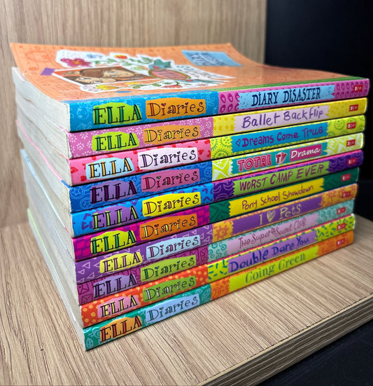 ELLA DIARIES Assorted Standalone Titles Bundle of 10 (Min. fair condition)