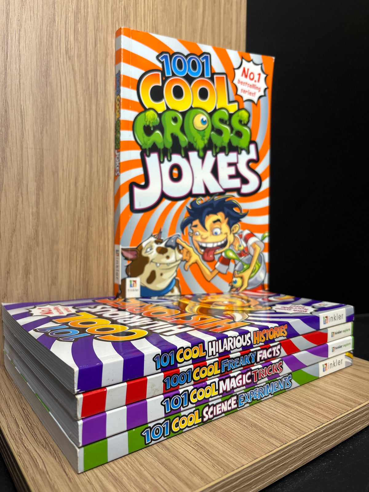 SINGLETON, Glen 'Cool Jokes' Assorted Standalone Titles Bundle of 5 (Min. fair condition)