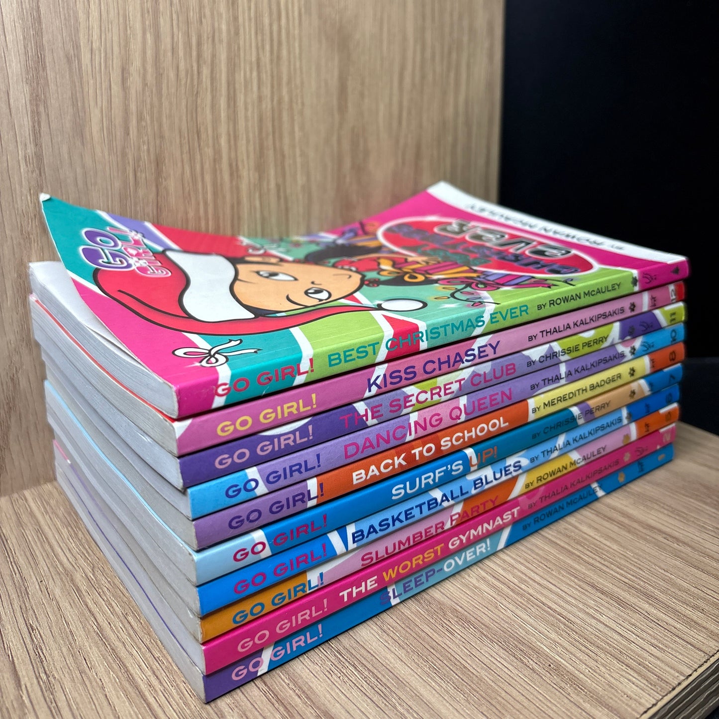 'GO GIRL' Series Assorted titles Bundle of 10 (Min Good Condition)