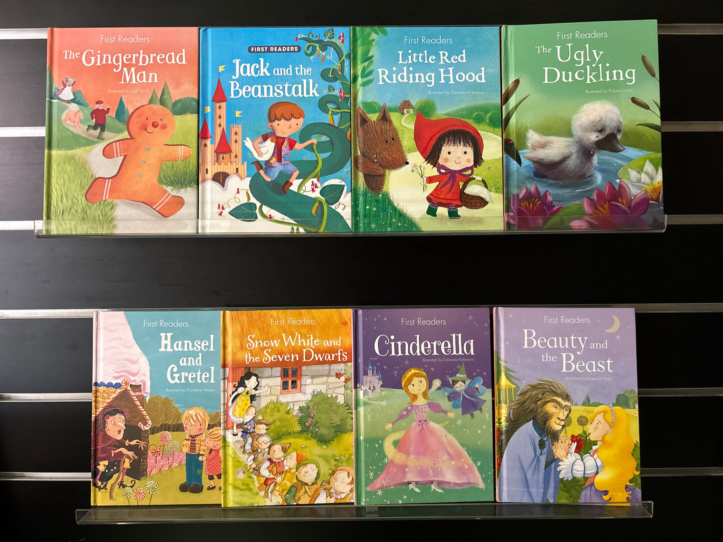 FAIRY TALES First Readers - Bundle of 8 - Assorted Titles (Min. fair condition)