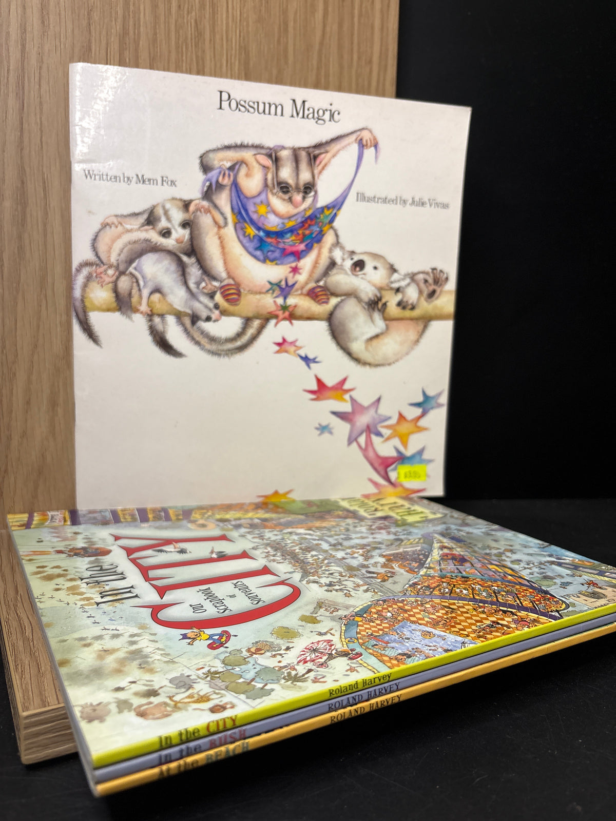HARVEY, Roland Picture Books + Bonus 'Possum Magic' Bundle of 4 (Min. good condition)