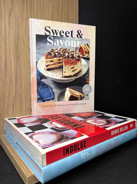 SWEET+SAVOURY Cookbooks Bundle of 3 (Min. Fair condition)
