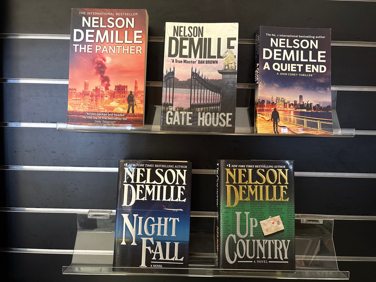 DEMILLE, Nelson - Bundle of 5 - Assorted Standalone Titles (Min. fair condition)