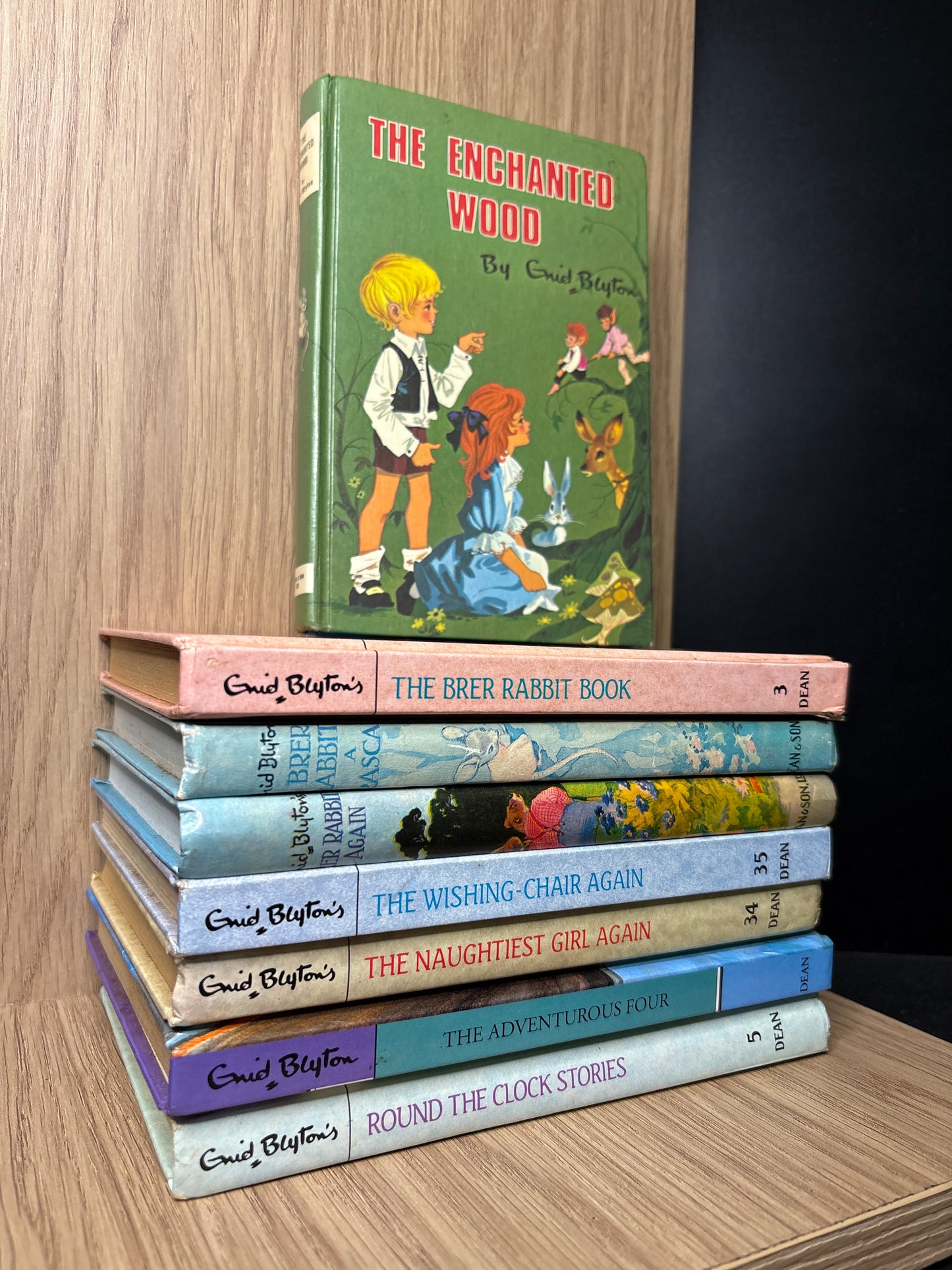 BLYTON, Enid Assorted Classic Titles Bundle of 8 (Min. Fair condition)