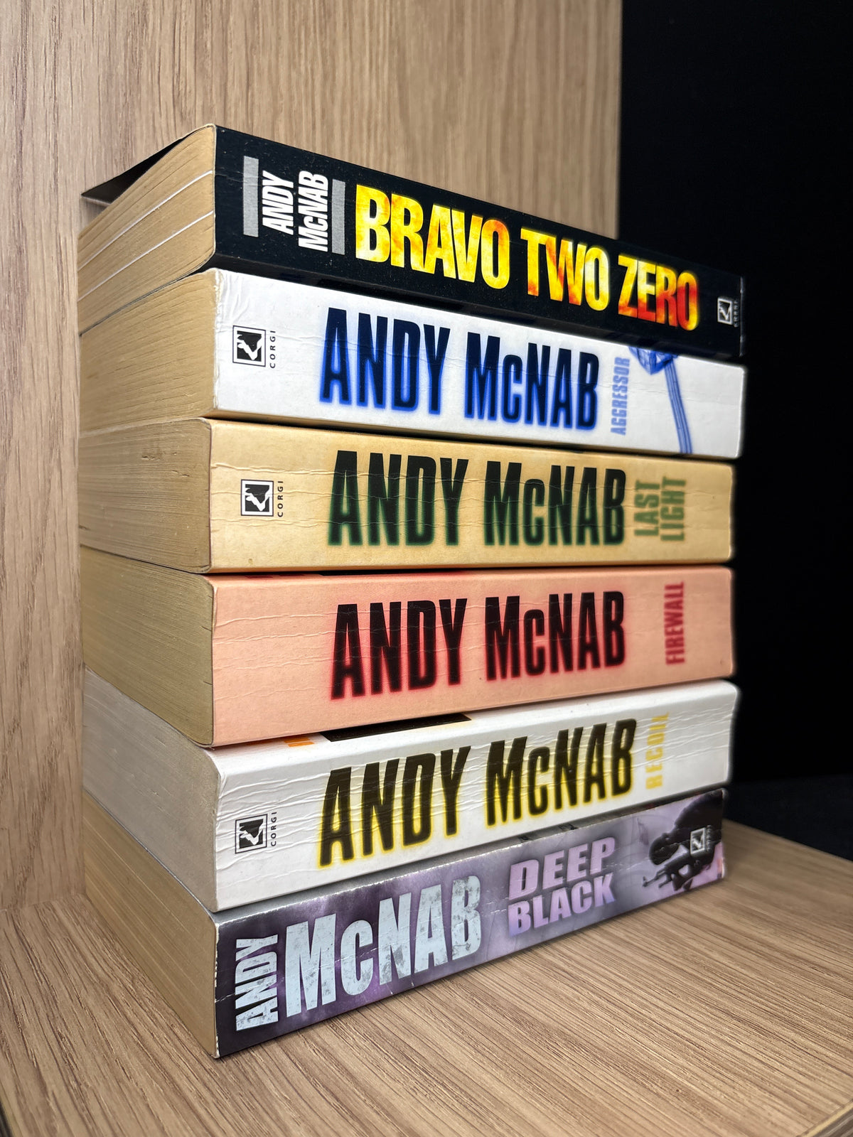 McNAB, Andy Assorted Standalone Titles Bundle of 6 (Min. fair condition)