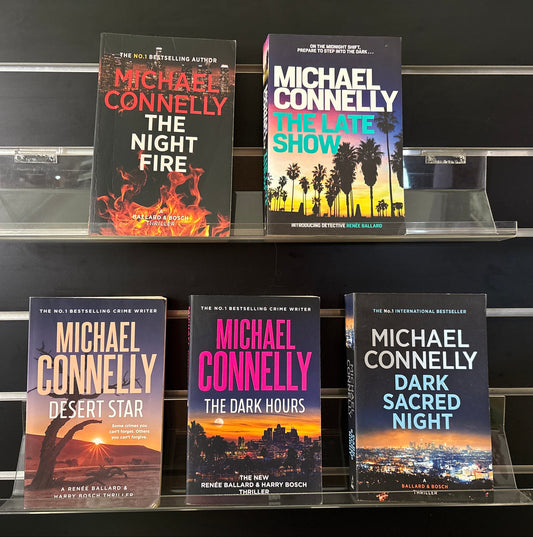 CONNELLY, Michael: 'Ballard & Bosch' Series Bundle of 5 (Min. good condition)