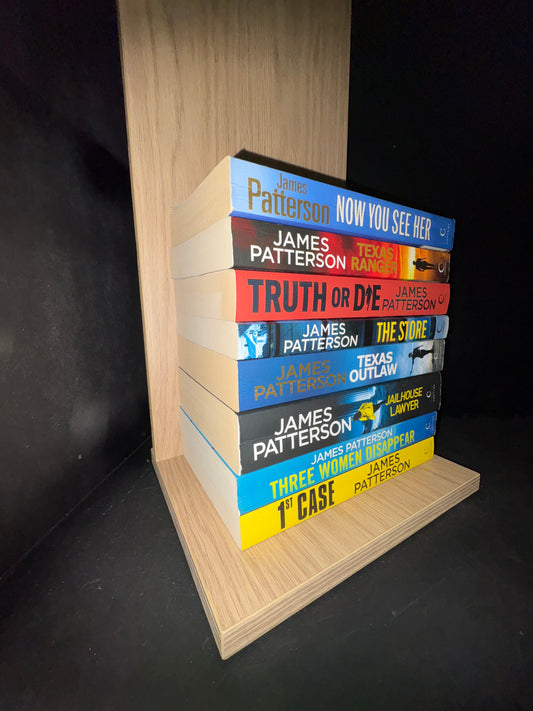 PATTERSON, James - Bundle of 8 - Assorted Titles (Min. fair condition)