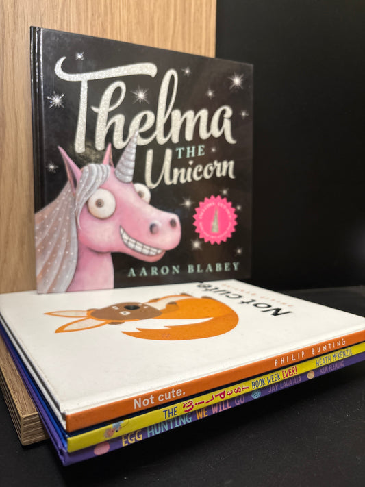 PICTURE BOOK BUNDLE Assorted Standalone Titles Various Authors Bundle of 4 (Min. good condition)