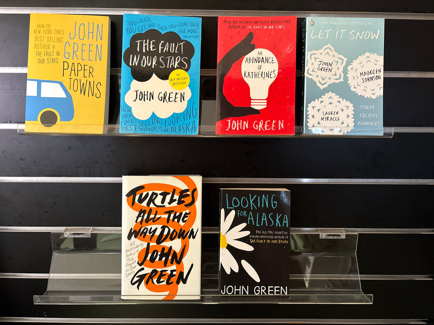 GREEN, John - Bundle of 6 - Assorted Standalone Titles (Min. good condition)