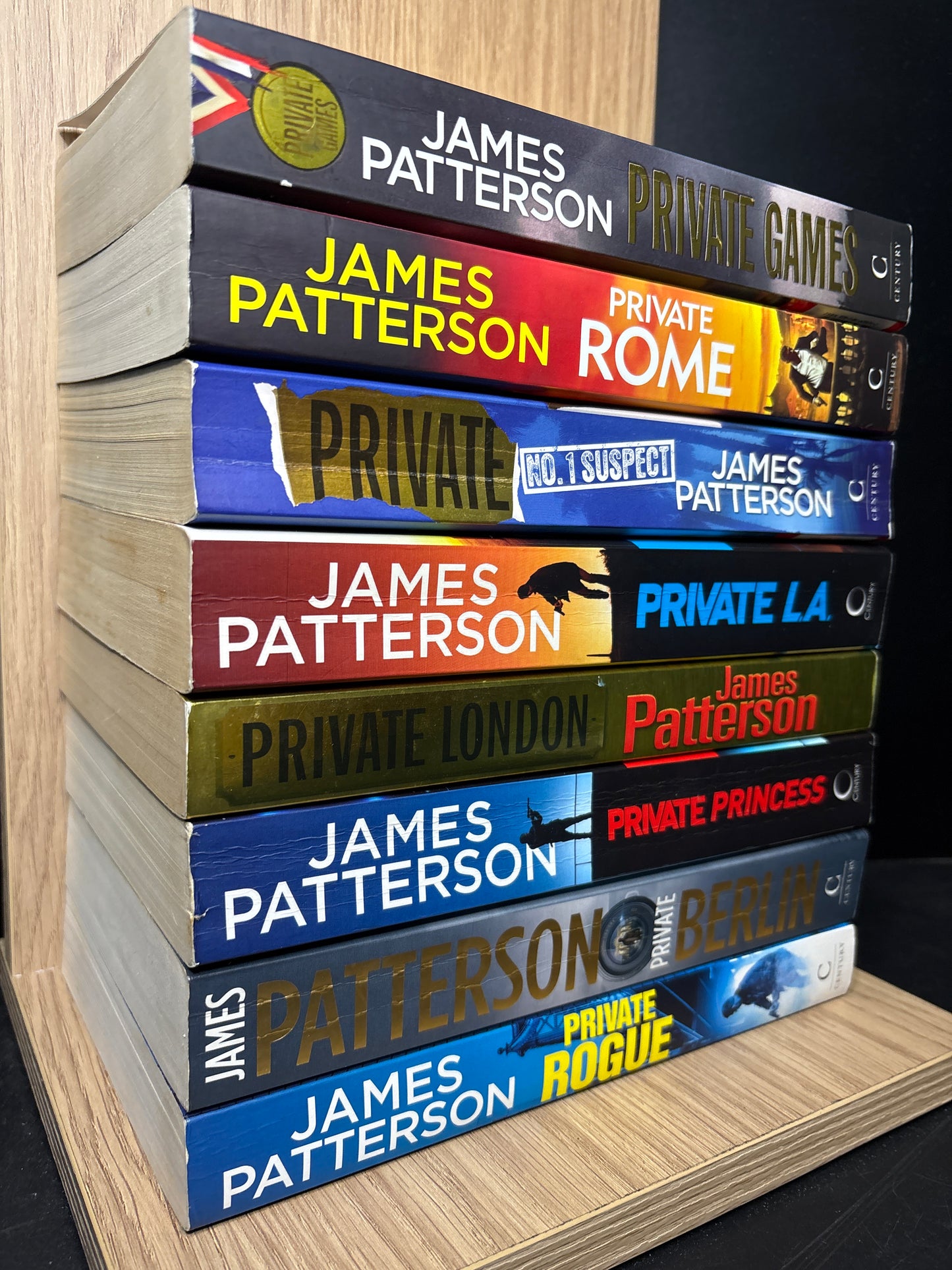 PATTERSON, James 'Private' Series Assorted Titles Bundle of 6 (Min. fair condition)