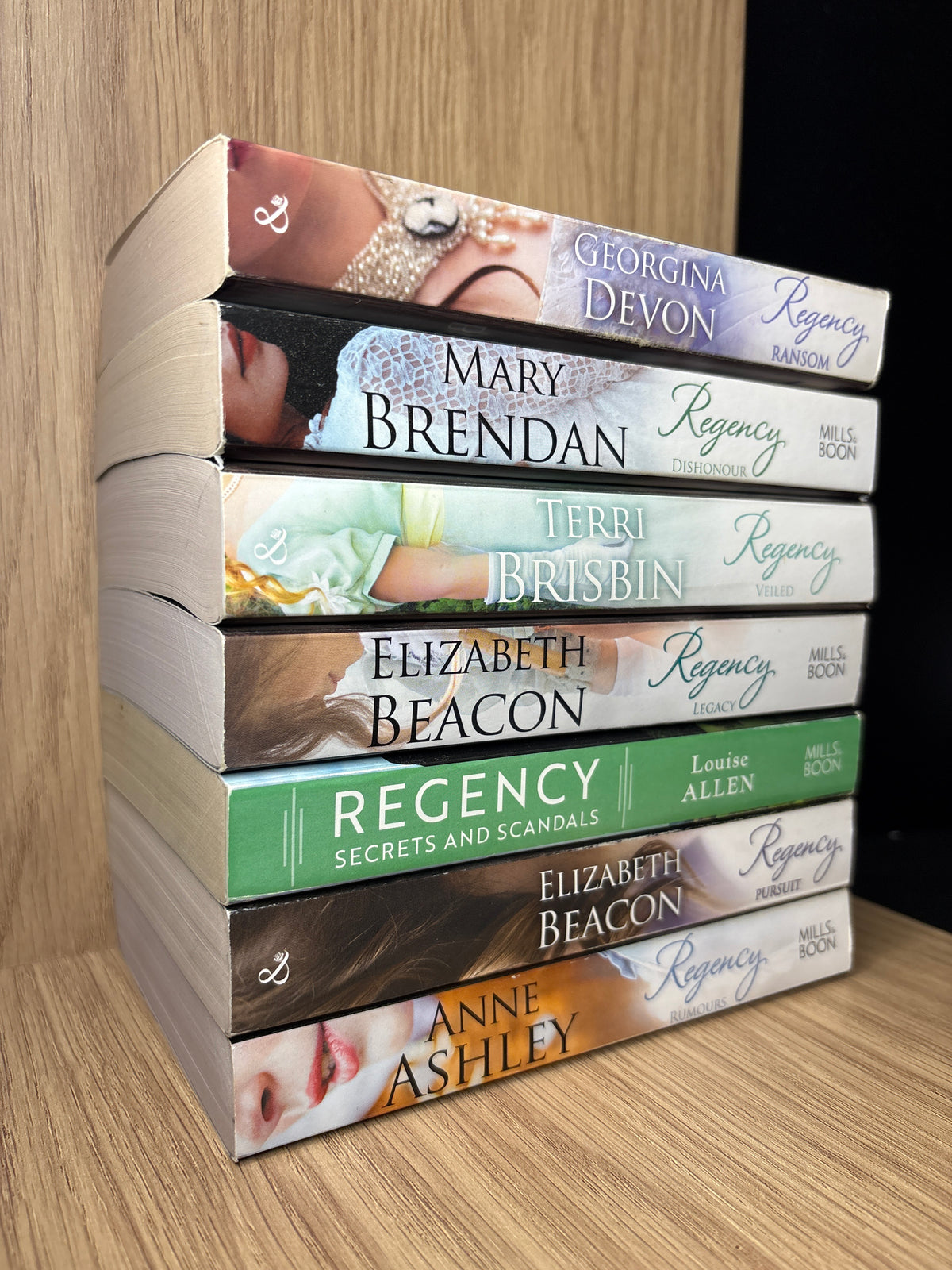 MILLS + BOON Regency Assorted Standalone Titles Bundle of 7 (Min. very good condition)