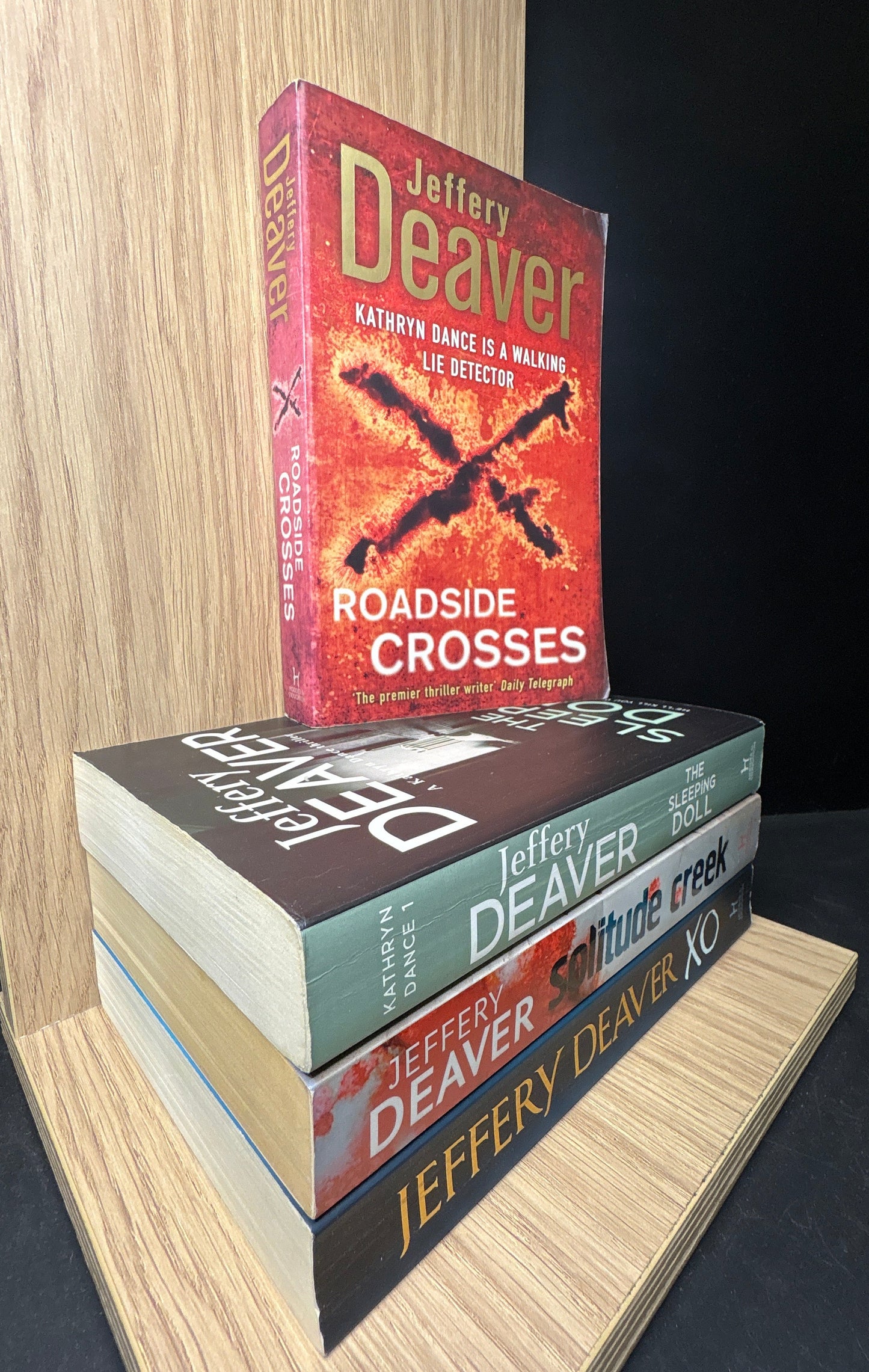 DEAVER, Jeffery 'Kathryn Dance' Complete Series Bundle of 4 (Min. fair condition)
