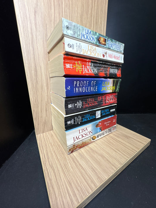 JACKSON, Lisa - Bundle of 8 Standalone Titles (Min. fair condition)