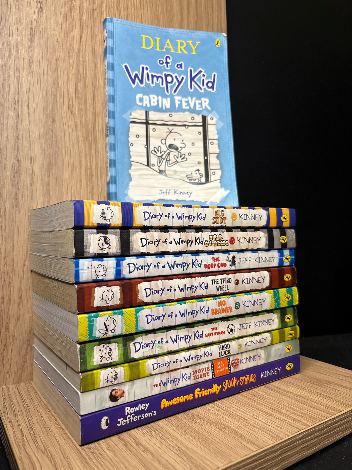 KINNEY, Jeff 'Diary of a Wimpy Kid' Assorted Standalone Titles Bundle of 10 (Min. fair condition)