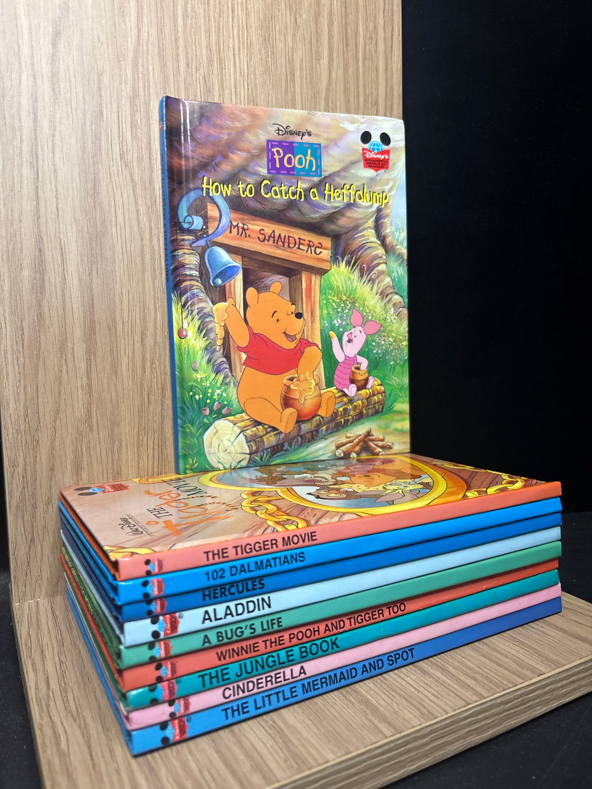 DISNEY 'Wonderful World Of Reading' Assorted Titles Bundle of 10 (Min. good condition)