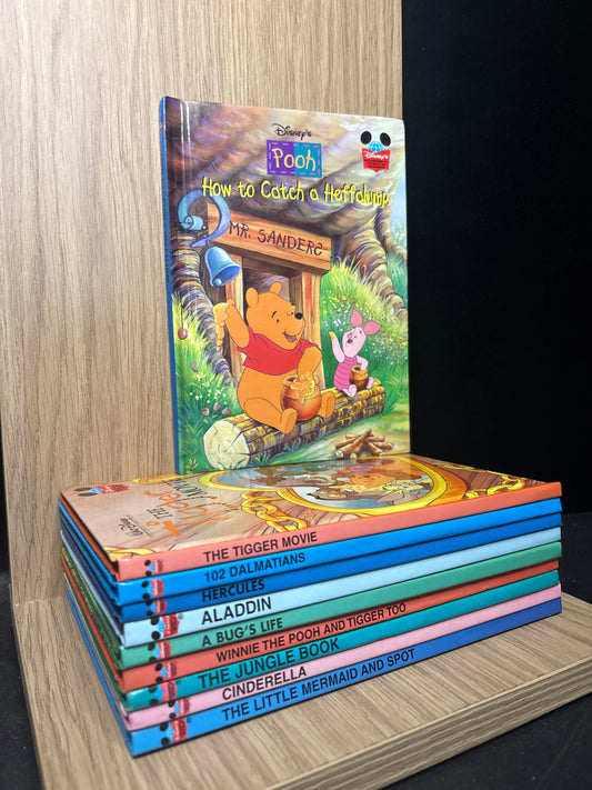 DISNEY 'Wonderful World Of Reading' Assorted Titles Bundle of 10 (Min. good condition)