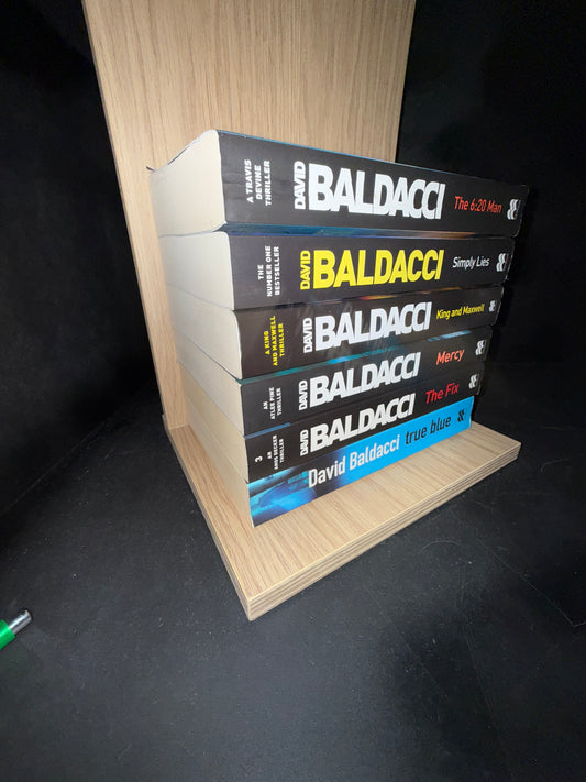 BALDACCI, David - Bundle of 6 Assorted Titles / Mixed Series (min. good condition)