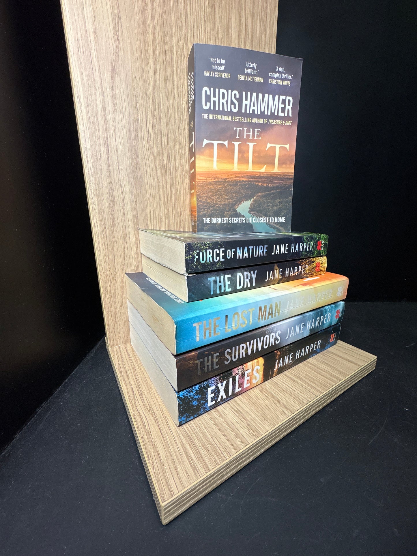 HARPER, Jane: Full Collection (pre 2025): Bundle of 5 +1 COMPLIMENTARY copy of HAMMER, Chris: Tilt (Min. good condition)