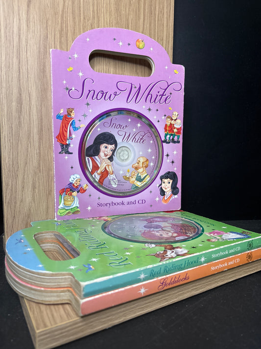 FAIRYTALE Storybook + CD's Assorted Standalone Titles Various Authors Bundle of 3 (Min. fair condition)