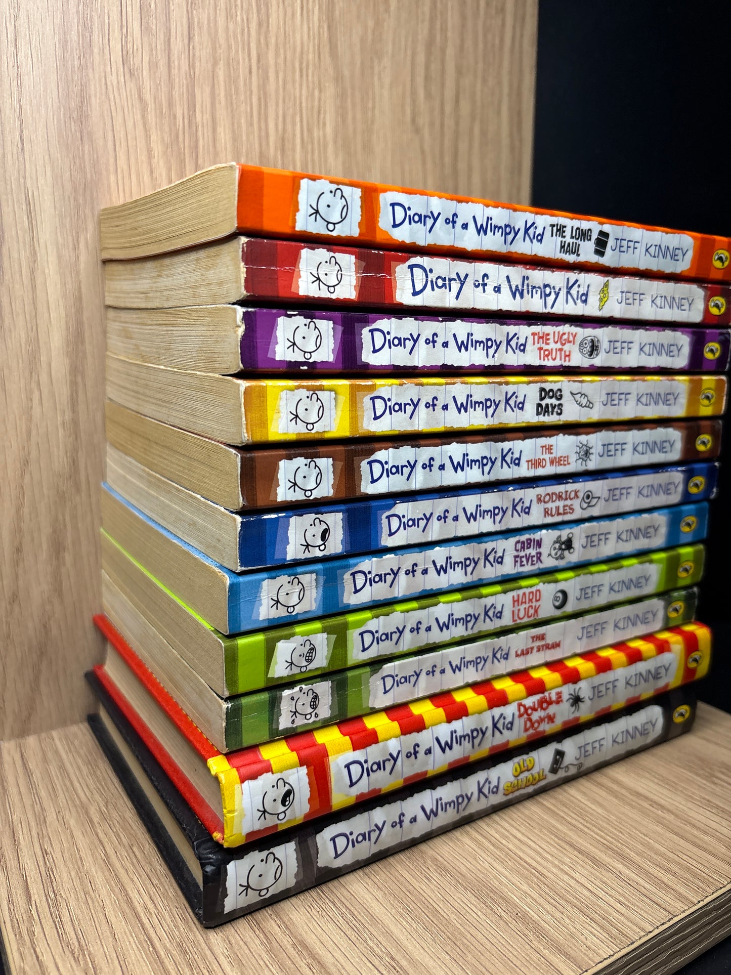 KINNEY, Jeff 'Diary of a Wimpy Kid' Series Assorted Titles Bundle of 11 (Min. fair condition)