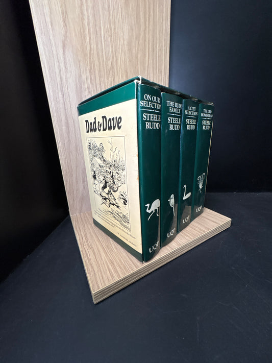 RUDD, Steele - Bundle of 4 - 'Dad & Dave' Box Set (Min. fair condition)