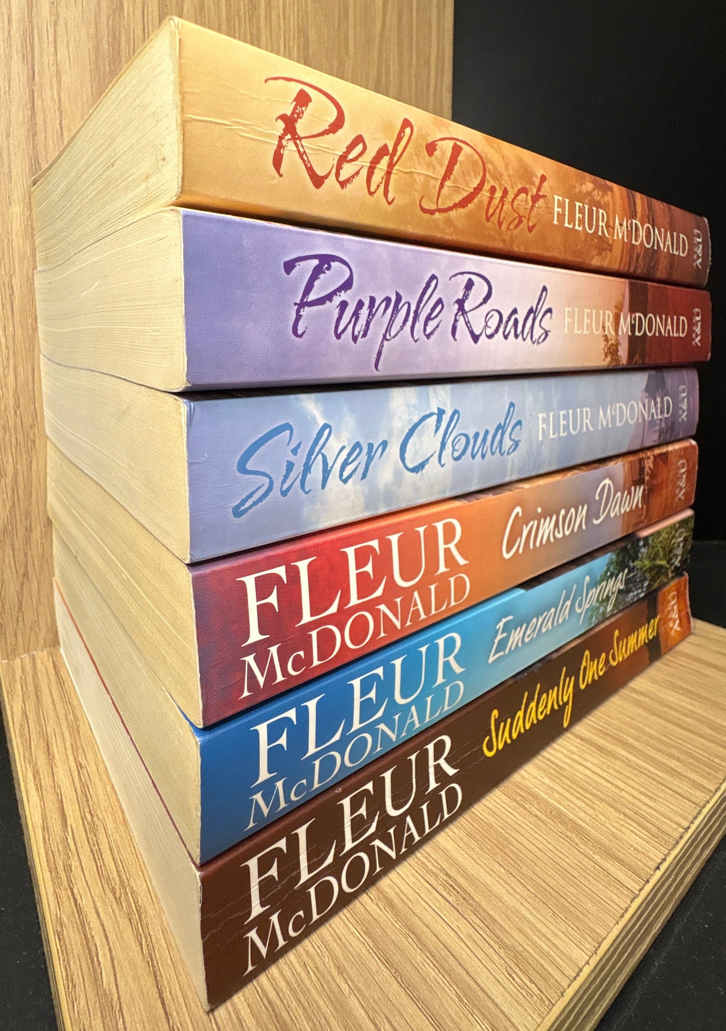 MCDONALD, Fleur Standalone Titles Bundle of 6 (Min. fair condition)