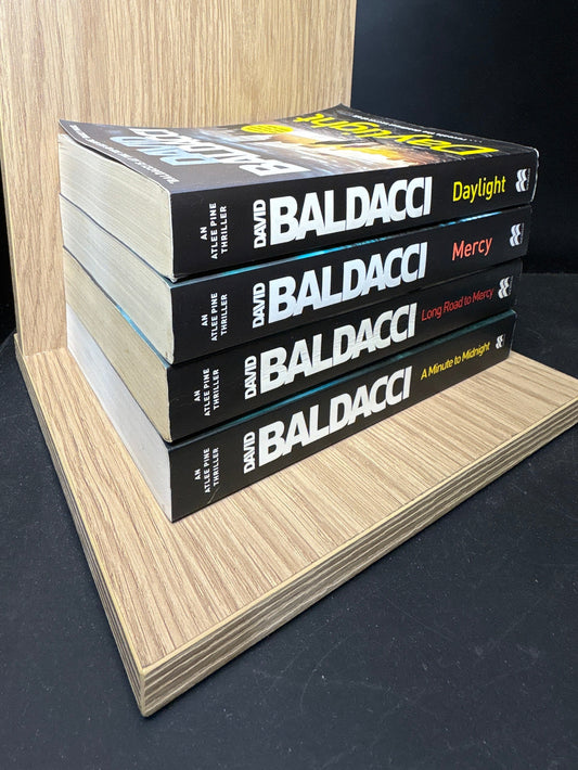 BALDACCI, David - Bundle of 4 - COMPLETE Atlee Pine series (Min. good condition)