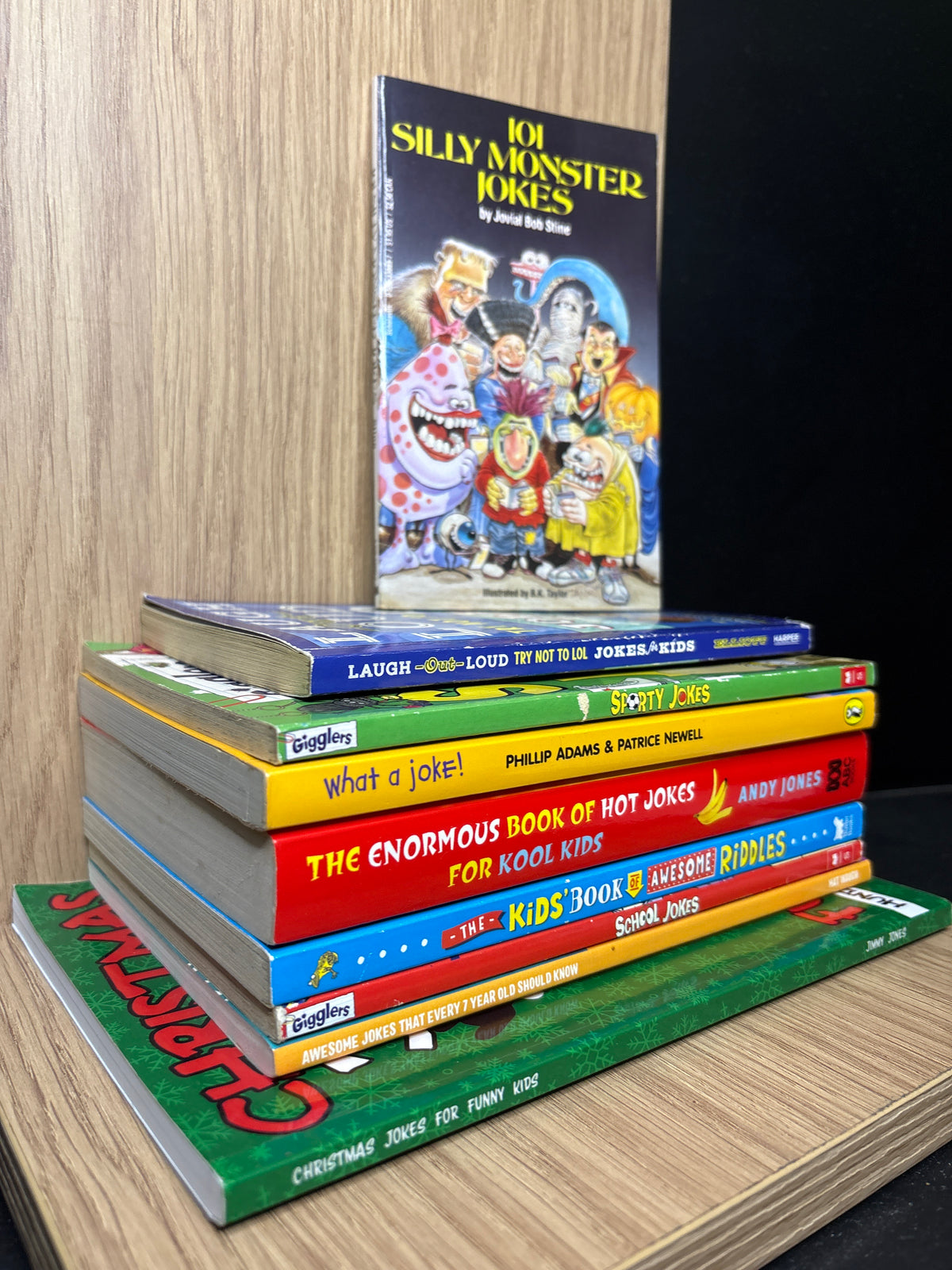 JOKES FOR KIDS Assorted Standalone Titles Bundle of 9 (Min. good condition)