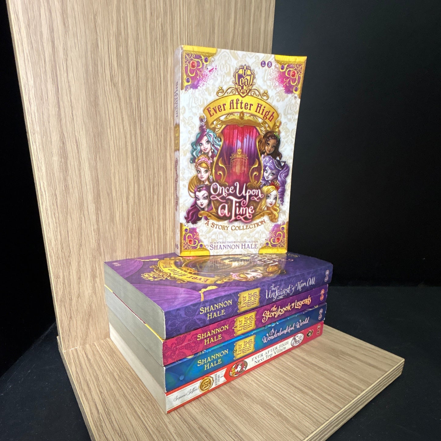 HALE, Shannon - Bundle of 5 - Assorted Titles Ever After High Series (Min. fair condition)
