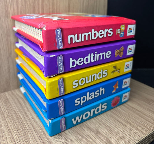 'BABY'S FIRST' Assorted Titles Bundle of 5 (Min. good condition)