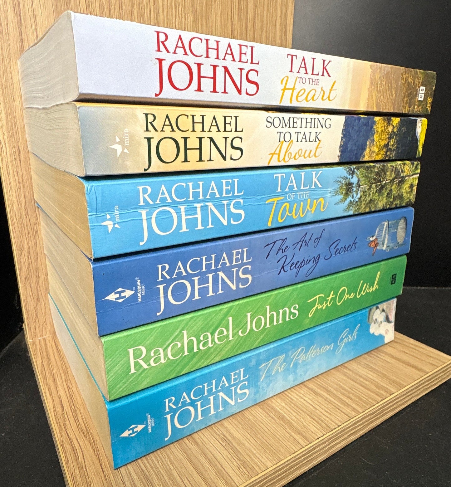 JOHNS, Rachael 'Rose Hill' Series #1-3 and Standalone Titles Bundle of 6 (Min. fair condition)