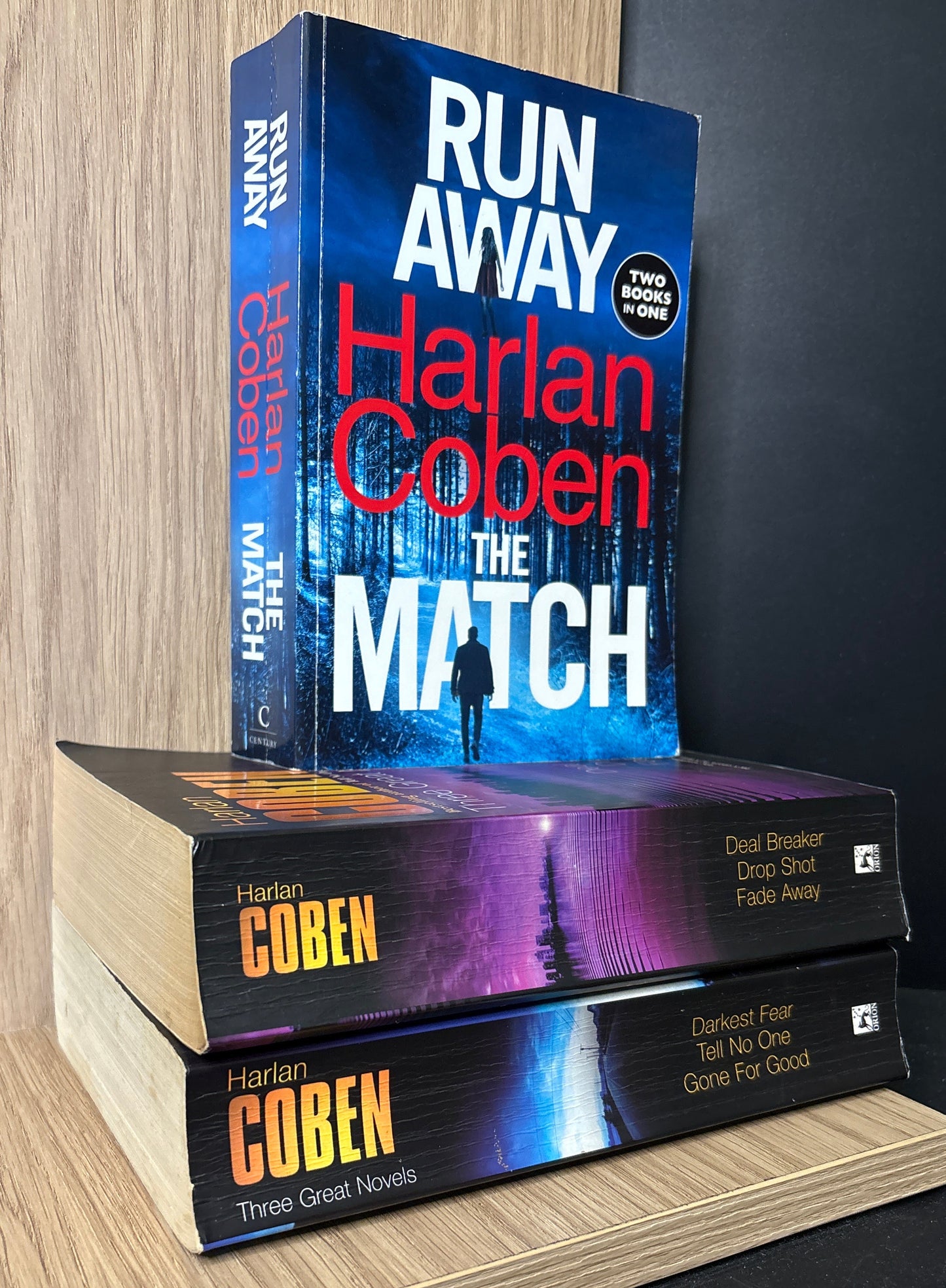 COBEN, Harlan Multi-story books with 8 stories Bundle of 3 (Min fair condition)